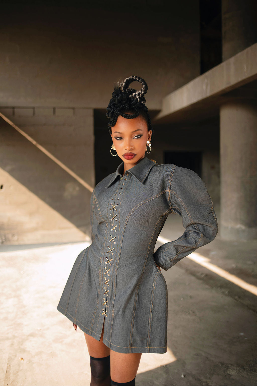 Signature Denim Dress